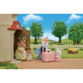 La madre de Snow Rabbit y su maleta de fin de semana - Familias Sylvanian - 5641 - de 3 años