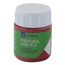 La Pajarita Pintura para tela rojo inglés 25 ml termofijable para ropa y tejidos sintéticos, apta para todas las prendas Precio: 2.59000016. SKU: B1JJXYCM7L