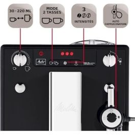 Melitta E957-101 Cafetera Espresso Automática Caffeo Solo & Perfect Molinillo Integrado Cappuccinatore 15 Bares 1400W Negra Melitta E957-101 Cafetera Espresso Automática Caffeo Solo & Perfect Molinillo Integrado Cappuccinatore 15 Bares 1400W Negra