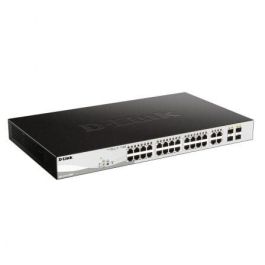 D-Link DGS-1210-28MP Switch Gigabit Smart Administrado L2+ 28 Puertos 10/100/1000 RJ-45 PoE 370W y 4 SFP Precio: 456.88999961. SKU: S0234116
