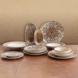 Bol para Aperitivos Bidasoa Deneb Hydrozero Marrón Cerámica (6 Unidades)