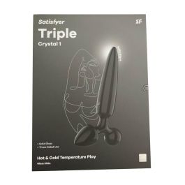 Satisfyer Triple crystal 1 dildo negro negro Precio: 33.94999971. SKU: B1FGKKZRF7