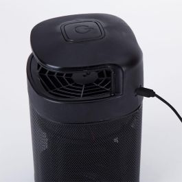 Jata Hogar Atrapa mosquitos 20 m², interior, 6 bombillas LED UV, negro