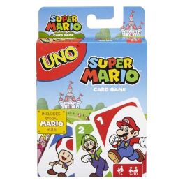 Mattel Juego de Cartas Uno Super Mario Bros. para 2-10 Jugadores, Edad 5+ (Español/Portugués)