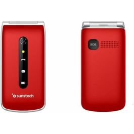Teléfono Móvil para Mayores Sunstech CELT18RD Rojo 2,4" Precio: 47.49999958. SKU: B16PQ9TCXR
