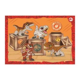 CLEMENTONI Puzzle Jurassic World de 12, 16, 20 y 24 Piezas - 18,9x14,2cm