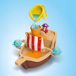 Playmobil 71769 Barco Pirata Peter Pan Disney - Juguete de Baño para Bebés +12 Meses con Función Rociadora y Almacenamiento Playmobil 71769 Barco Pirata Peter Pan Disney - Juguete de Baño para Bebés +12 Meses con Función Rociadora y Almacenamiento