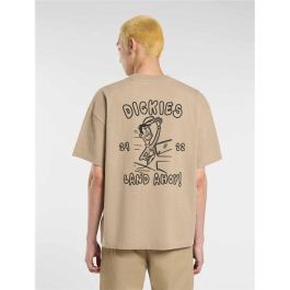 Camiseta de Manga Corta Hombre Dickies Decartuville Ss Beige 4-5 Años