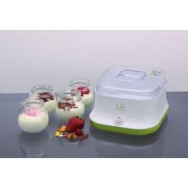 YOGURTERA JATA YG523 - 11W - CAPACIDAD PARA 4 YOGURES - 4 VASOS CRISTAL 150ML TAPA ROSCA - RECETAS INCLUIDAS YOGURTERA JATA YG523 - 11W - CAPACIDAD PARA 4 YOGURES - 4 VASOS CRISTAL 150ML TAPA ROSCA - RECETAS INCLUIDAS