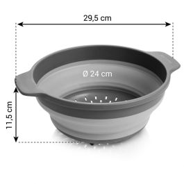 Tescoma Escurridor Plegable Grandchef Ø24 cm Apto para Lavavajillas Tescoma Escurridor Plegable Grandchef Ø24 cm Apto para Lavavajillas