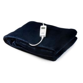 Domo Transferencia de Calefacción Eléctrica 10 Config. Temporizador 10h, 160W, Flaneur Fleece Lavable, Protección Sobrecalentamiento Azul Precio: 53.69000021. SKU: B1GVL235KT