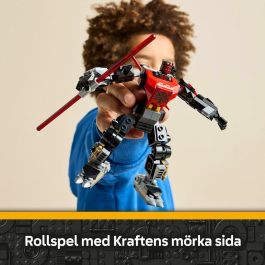 LEGO 75411 Star Wars Darth Maul Mech - Set de construcción de juguetes para niños de 6 años en adelante