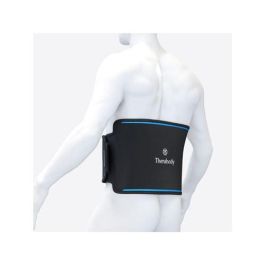 THERABODY RecoveryTherm Hot Wrap - Back, TB03244-01, Cinturón de Vibración y Calor para Espalda y Tronco, Negro
