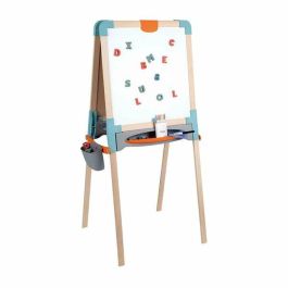 Smoby - Pizarra de madera de doble cara - Pizarra de tiza y magnética blanca - Plegable - 80 accesorios Precio: 69.50000057. SKU: B1577V32K3