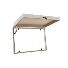 DKD Home Decor Tapa Contador Indio Diseño Elefante MDF Turquesa Multicolor 6 x 31.5 x 46.5 cm (2 Unidades)