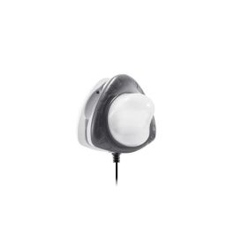 Intex Foco de Piscina LED Magnético, Súper Potente, para Piscinas Elevadas, Iluminación Eficiente 50W, Instalación Externa, Color Gris