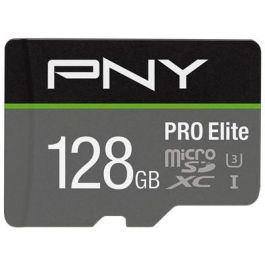 PNY PRO Elite Tarjeta MicroSDXC 128 GB UHS-I Clase 10 U3 PNY PRO Elite Tarjeta MicroSDXC 128 GB UHS-I Clase 10 U3