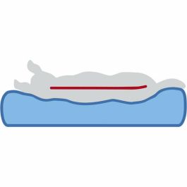 Colchón Trixie Samoa Vital Gris oscuro 100 × 70 CM