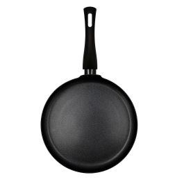 Quid Crepera Hydra 28 cm Negra Aluminio Antiadherente Mango Soft Touch Apta Inducción Vitrocerámica Gas Eléctrico Lavavajillas