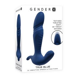 Vibrador anal Gender X Gender X Azul Vibrador anal Gender X Gender X Azul