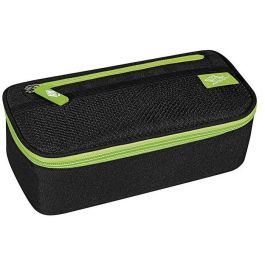WEDO 24243011 Estuche suave Schlamperbox Negro/Verde Poliéster con Cremallera 230mm Precio: 24.78999963. SKU: B173Z5ET9W