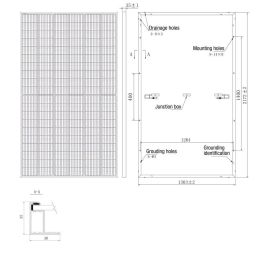Pack 2 Paneles Solar Monofacial Ledvance 460W Marco Negro Tipo P