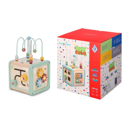 Imaginovo Juego Infantil Cubo de Actividades de Madera +18 Meses 15,5x15,5x28cm Precio: 22.49999961. SKU: B1CEJ8G9XY