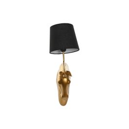 Lampara Aplique Colonial DKD Home Decor Dorado Negro 21.5 x 50.5 x 18 cm Lampara Aplique Colonial DKD Home Decor Dorado Negro 21.5 x 50.5 x 18 cm