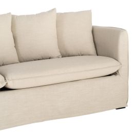 Sofá Taupe Tejido Salón 215 X 92 X 78 cm