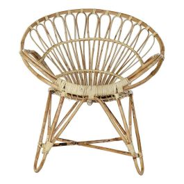 Sillón de jardín DKD Home Decor Natural 77 x 58 x 85 cm Sillón de jardín DKD Home Decor Natural 77 x 58 x 85 cm