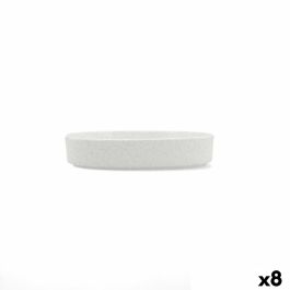 Bol para Aperitivos Bidasoa Elite Blanco Cerámica 18 x 18 x 3,5 cm (8 Unidades)