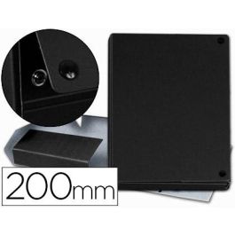 Carpeta Proyectos Pardo Folio Lomo 200 mm Carton Forrado Negro Con Broche Precio: 20.9500005. SKU: B1CHADKVAX