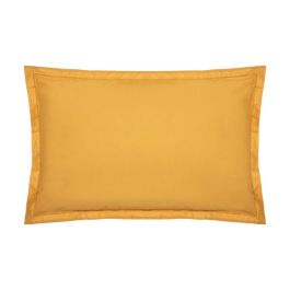 Atmosphera Funda de almohada color mostaza 70x50 cm 100% algodón