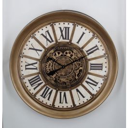 DKD Home Decor Reloj Pared Vintage Dorado Blanco 100 x 100 cm Precio: 207.49999963. SKU: S3037772