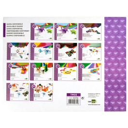 Liderpapel Bloc trabajos manuales 240x315mm 10 hojas colores surtidos