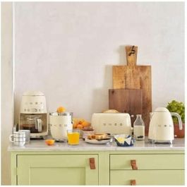 Smeg CJF11CREU Exprimidor de Cítricos Estilo Años 50 Crema Brillante