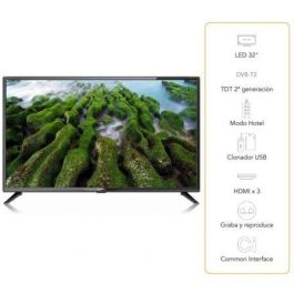TELEVISOR LED SUNSTECH 32SUNZ2TS - 32"/81CM - 1366*768 HD - DVB-T/DVB-T2/DVB-C/DVB-S/S2 - AUDIO 20W - 3*HDMI - USB - VESA 100*100 - MODO HOTEL TELEVISOR LED SUNSTECH 32SUNZ2TS - 32"/81CM - 1366*768 HD - DVB-T/DVB-T2/DVB-C/DVB-S/S2 - AUDIO 20W - 3*HDMI - USB - VESA 100*100 - MODO HOTEL