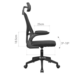 Mars gaming Silla Ergonómica MGC-ERGOPLUS Gris