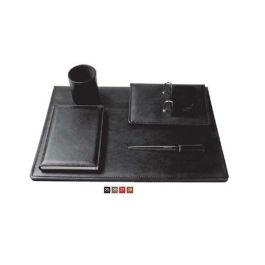 Escribania Nadal Top Line Piel 5 Piezas Marron (Vade, Cubilete, Porta-Calendario, Listín, Abrecartas) Precio: 286.5000006. SKU: B1JK86SY3R