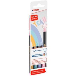 Edding rotulador 1200 glitter colour pen estuche 4 ud c/pastel Precio: 5.94999955. SKU: B1JC4R95DY