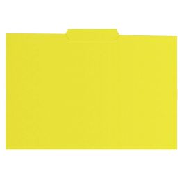 Gio Subcarpeta con pestaña central folio cartulina 250 gr amarillo intenso -50u- Precio: 16.94999944. SKU: B1FBHZGFCK