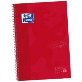 Oxford cuaderno europeanbook 1 touch microperforado write & erase a4+ 80h 5x5mm t/extradura carmín Precio: 4.94999989. SKU: B1A8SSFJ84