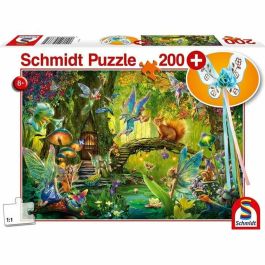 Puzzle Schmidt Spiele Fairies in the Forest 200 Piezas