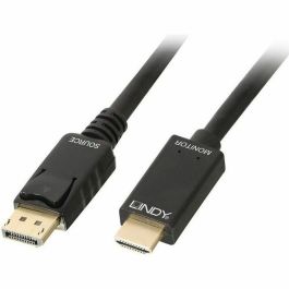 Adaptador DisplayPort a HDMI LINDY 36921 Negro