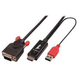 Adaptador DisplayPort a HDMI LINDY 41456 Negro Precio: 34.50000037. SKU: B1DN5RTML8