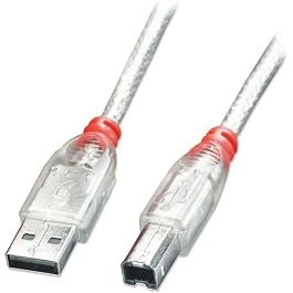 Cable USB A a USB B LINDY 41753 Blanco Transparente Precio: 7.49999987. SKU: B1GXLKB9S2