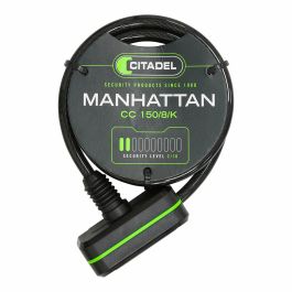 Cable con candado Citadel Manhattan cc 150/8/k Negro 150 cm Precio: 13.6900005. SKU: S7918257