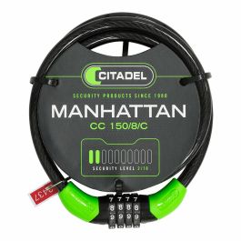 Cable con candado Citadel Manhattan cc 150/8/c Combinación Negro 150 cm Precio: 14.95000012. SKU: S7918258
