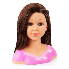 Busto Reig Charlene Super Model Peinar y maquillar Peluca morena Precio: 57.95000002. SKU: S2425247