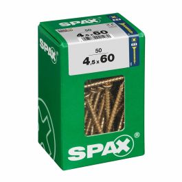 Caja de tornillos SPAX Tornillo de madera Cabeza plana (4,5 x 60 mm) Precio: 5.94999955. SKU: S7913918
